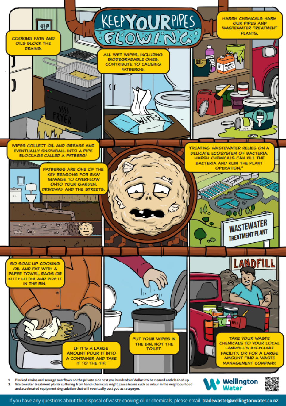 Keep your pipes flowing